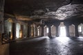 Inside the temple of Ajanta, India