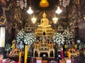 Inside temple pavilion at Wat Arun Ratchawararam, Temple of Dawn