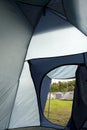 Inside tent Royalty Free Stock Photo