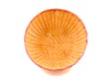 Inside Thai bamboo basket Royalty Free Stock Photo