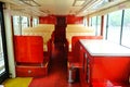 inside the tourist bus in Beijing city, China Royalty Free Stock Photo