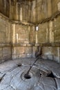 Inside the Tower of Winds or Aerides in Roman Agora, Athens, Greece Royalty Free Stock Photo