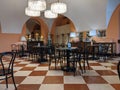 Inside a traditional restaurant of Varsovie, Poland Royalty Free Stock Photo