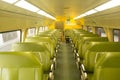 Inside train coach at Sydney Central Station Australia Royalty Free Stock Photo