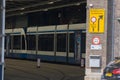 Inside The Tram Garage At Amsterdam The Netherlands 12-6-2020 Royalty Free Stock Photo