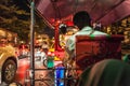Inside a Tuktuk