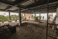 Inside a typical floor plate of a midrise commercial building under construction.