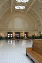 Inside of Union Station in Seattle Royalty Free Stock Photo