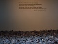 Inside the United States Holocaust Memorial Museum Royalty Free Stock Photo