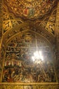 Inside the Vank cathedral in Isfahan, Iran