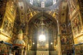 Inside the Vank cathedral in Isfahan, Iran