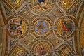 Inside the Vatican Museum one of the largest museums in the world Vatican Galleries Royalty Free Stock Photo