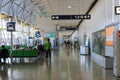 Inside view of the airport of kix Royalty Free Stock Photo