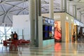 Inside view of the airport of kix Royalty Free Stock Photo