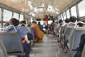 Inside View Bangkok bus car