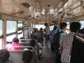 Inside View Bangkok bus car