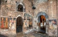 Inside View of The byzantine church of Panagia Parigoritissa