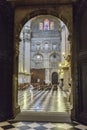 Inside view of the Cathedral in Jaen, also called Assumption