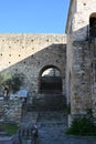 Inside view of Cesme Castle Royalty Free Stock Photo
