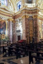 Church of Saint Anthony in Campo Marzio in Rome, Italy Royalty Free Stock Photo