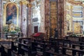 Church of Saint Anthony in Campo Marzio in Rome, Italy Royalty Free Stock Photo