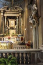 Church of Santa Maria dei Miracoli in Rome, Italy Royalty Free Stock Photo