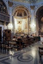 Church of Santa Maria di Loreto in Rome, Italy Royalty Free Stock Photo