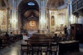 Church of Santa Maria di Loreto in Rome, Italy Royalty Free Stock Photo
