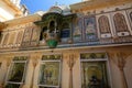 Inside view. City Palace. Udaipur. Rajasthan. India Royalty Free Stock Photo