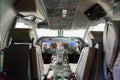Inside view Cockpit G550 Royalty Free Stock Photo