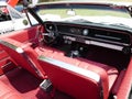 Inside view of a convertible Chevrolet Impala in Lima