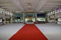 Inside view of Darbar Sahib or main hall , Guru Nanak Darbar Gurudwara.