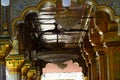 Inside view of Hazrat Nizamuddin Dargah during the day time in Delhi India, Religious Darah of Nizamuddin in Delhi