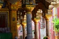 Inside view of Hazrat Nizamuddin Dargah during the day time in Delhi India, Religious Darah of Nizamuddin in Delhi