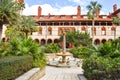 Inside view of Henry Flager College. Old Ponce de Leon Hotel.