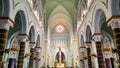 Inside View Of Huyen Sy Church In Ho Chi Minh City, Vietnam.