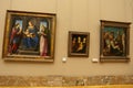 Inside view of Louvre museum in Paris