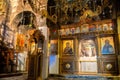 Inside View of Mega Spilaio the Monastery of the Dormition of the Theotokos