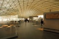 Inside view of Muslim art gallery at   Louvre museum in Paris Royalty Free Stock Photo