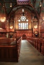 Inside view of Old South Church,Boston,2014