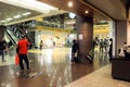 Inside view of the Port Authority Bus Terminal in Manhattan. Royalty Free Stock Photo