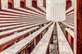 Inside view of Rama Yantra of Jantar Mantar Royalty Free Stock Photo