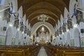 Inside view of Santhome Basilica cathedral church,Chennai,Tamil Nadu,India Royalty Free Stock Photo