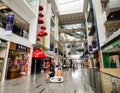 Inside view of the shopping mall in Clark Quay, Singapore