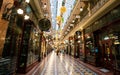 Inside view of the Strand shopping arcade in Sydney Australia Royalty Free Stock Photo