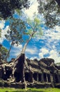 Inside view of Ta Som temple. Angkor Wat