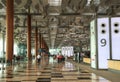 Inside view of Terminal 3 at Changi airport in Singapore