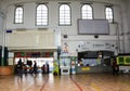 Inside view of train station in Hualien, Taiwan