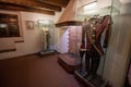 Inside view of Bran Castle from Romania, also known as Dracula Castle Royalty Free Stock Photo