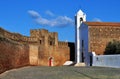 Inside the walls of Alandraol Castle with Our Lady of Grace